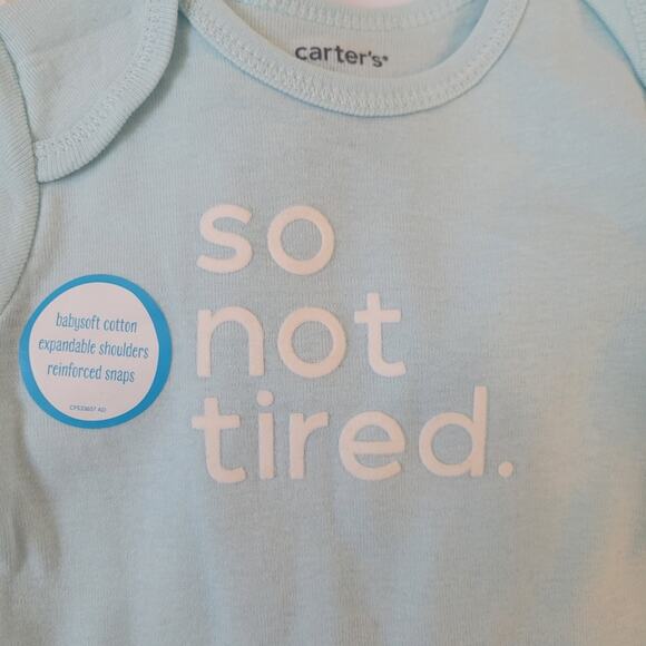 Carter's Baby Set of 5 Onesies Alphabet and Animal Theme Size 6 Months NWT - - - Picture 3 of 10